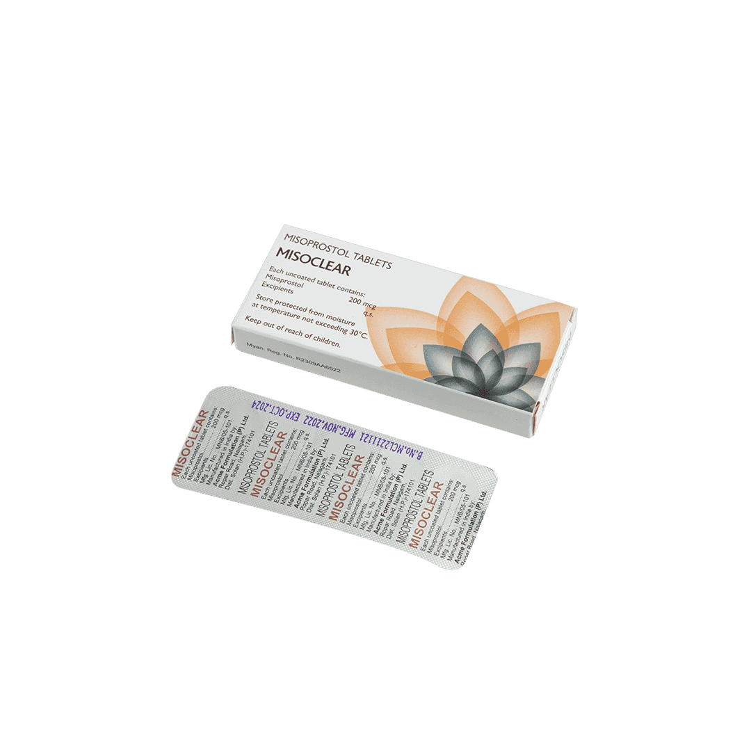 Misoclear - Misoprostol Tablets thumbnail 2